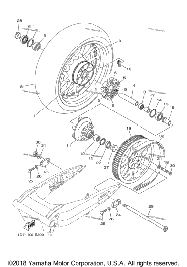 Rear Wheel