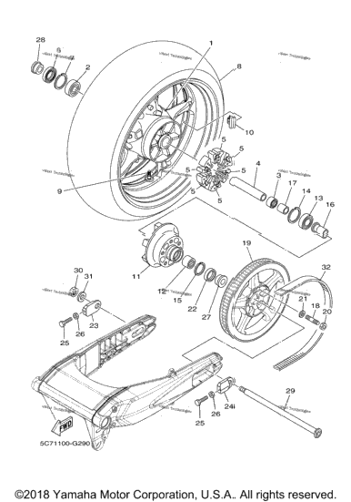 Rear Wheel