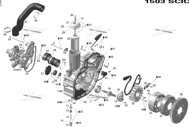 Pto Cover And Magneto