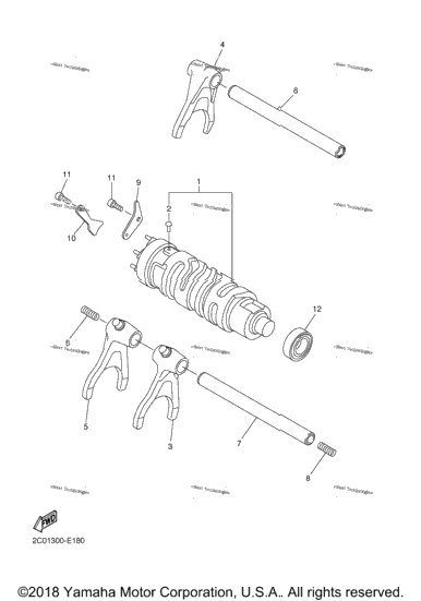 Shift Cam Fork