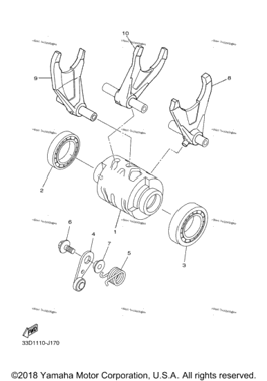 Shift Cam Fork