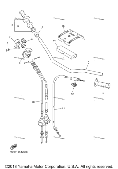 Steering Handle Cable