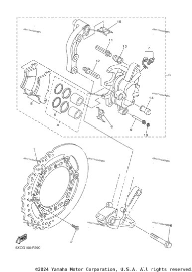 Front Brake Caliper