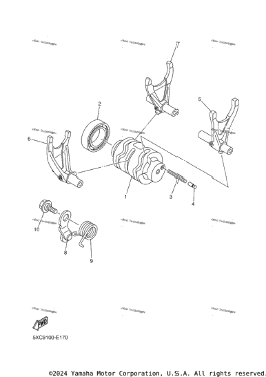 Shift Cam Fork