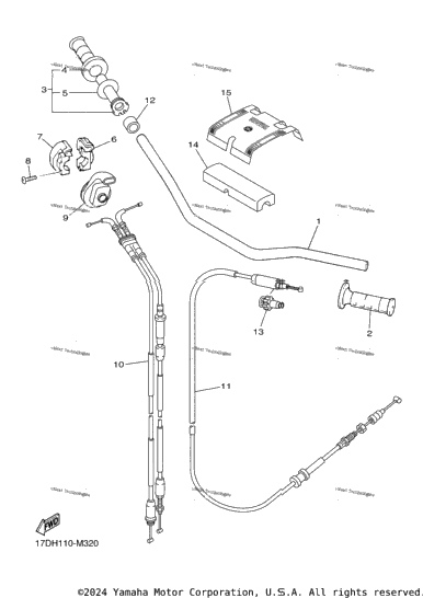 Steering Handle Cable