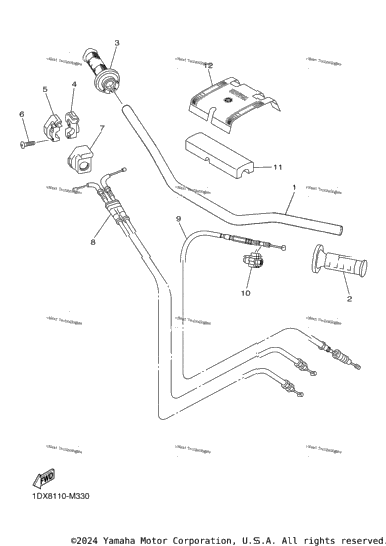 Steering Handle Cable