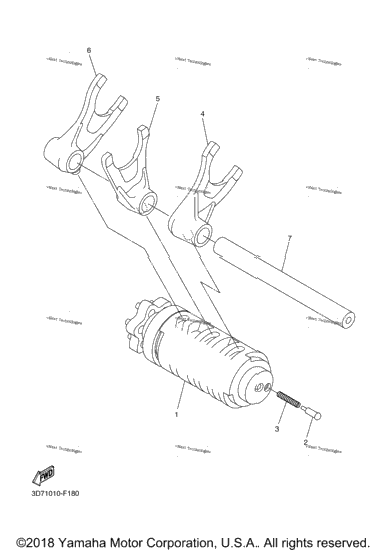 Shift Cam Fork