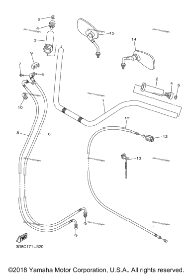 Steering Handle Cable