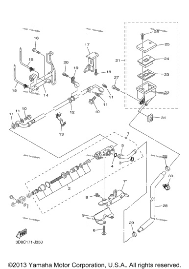 Rear Master Cylinder