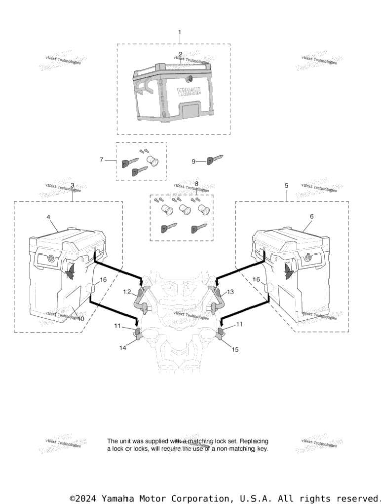 Optional Trunk Side Case