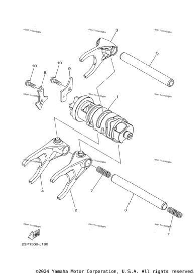 Shift Cam Fork