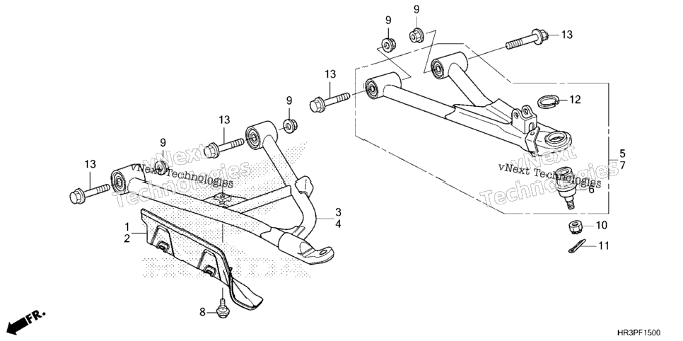 FRONT ARM