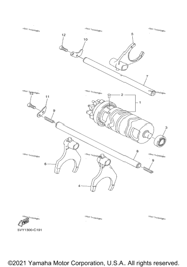 Shift Cam Fork
