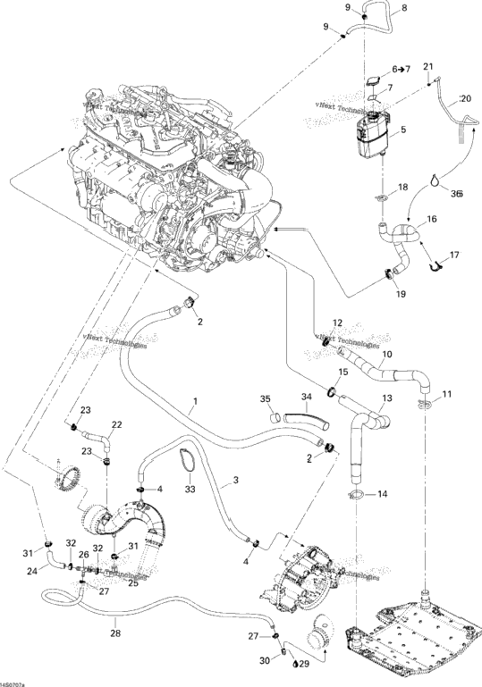 Cooling System (1503 Bvic)
