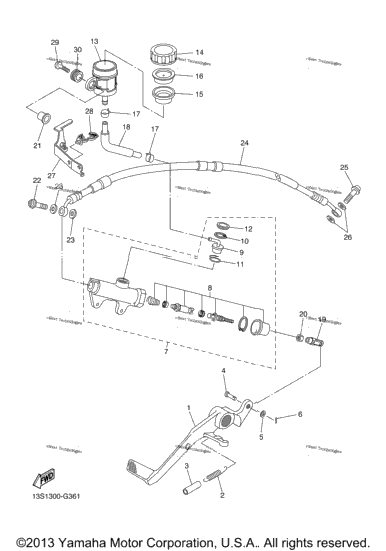 Rear Master Cylinder
