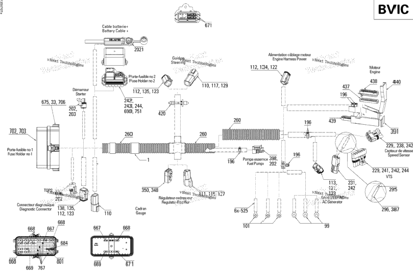 Electrical Harness Bvic 1
