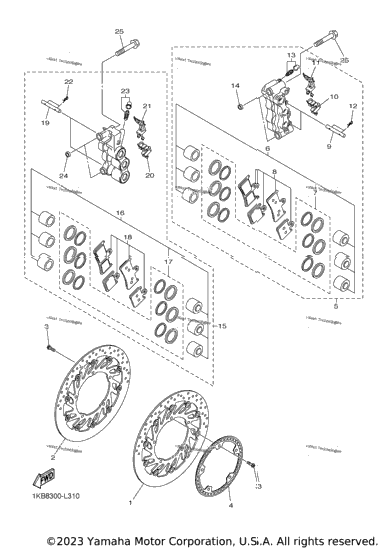 Front Brake Caliper
