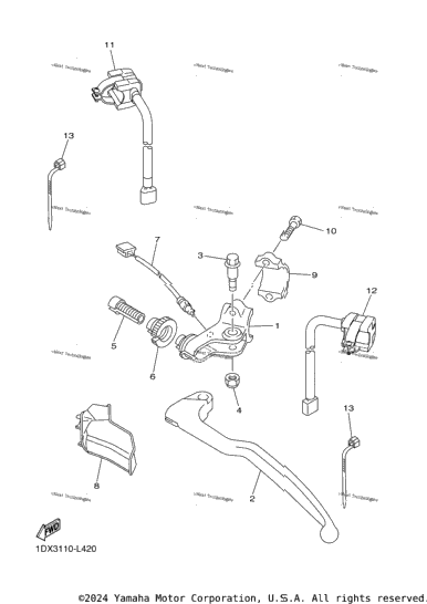 Handle Switch Lever