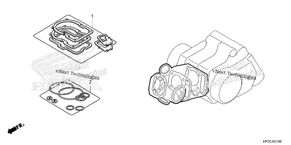 GASKET KIT A