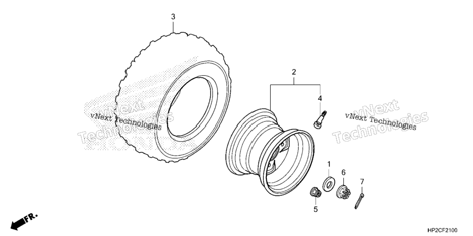 REAR WHEEL