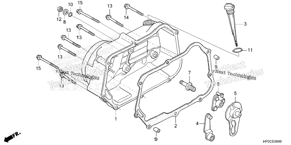 RIGHT CRANKCASE COVER