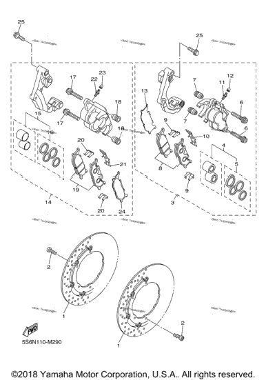 Front Brake Caliper