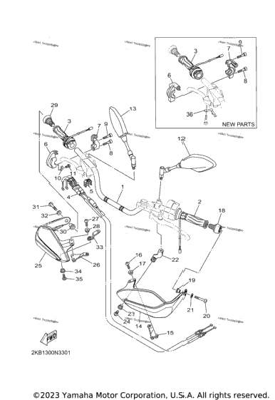Steering Handle Cable