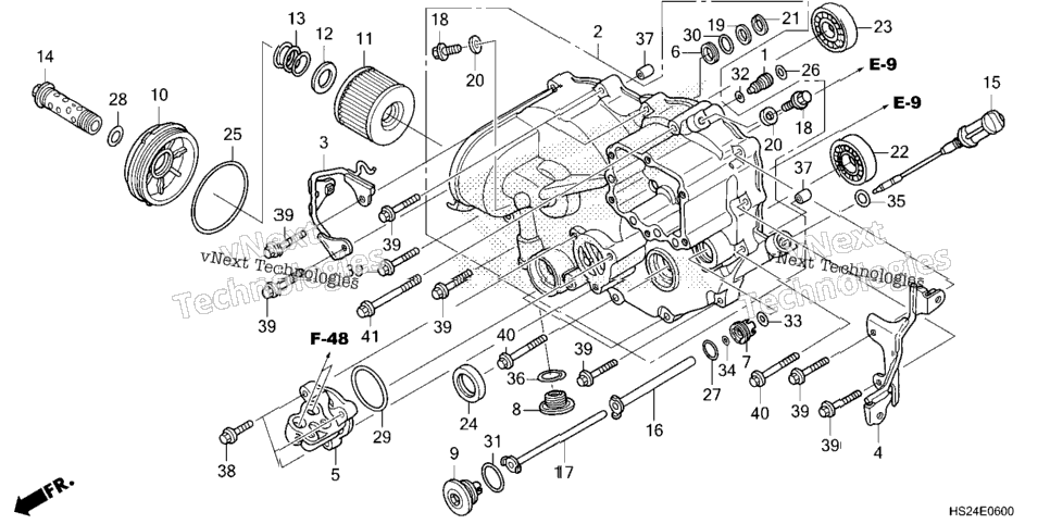 FRONT CRANKCASE COVER
