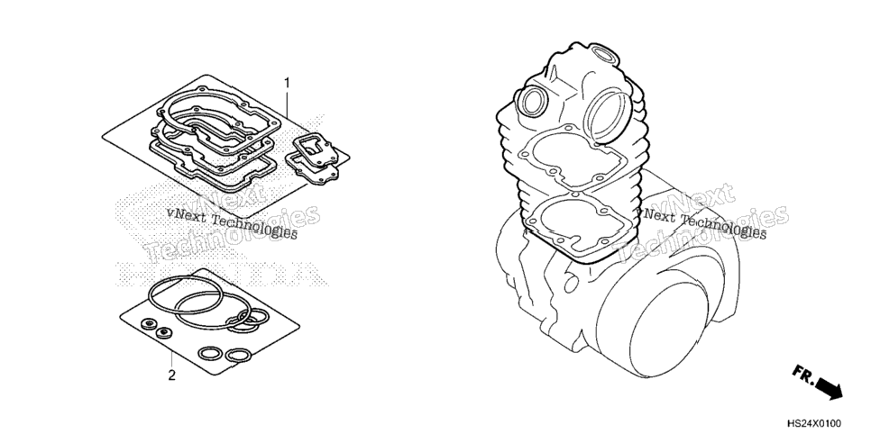 GASKET KIT A