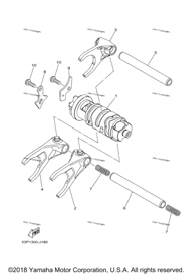 Shift Cam Fork
