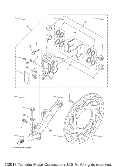 Rear Brake Caliper