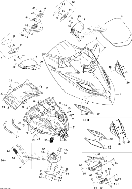 Front Storage Compartment
