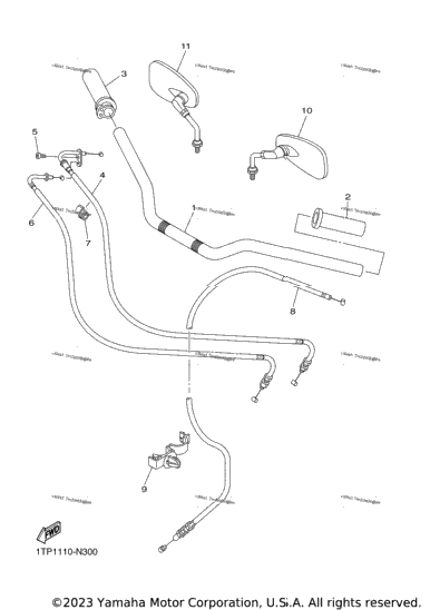 Steering Handle Cable