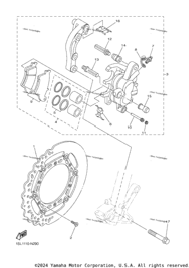 Front Brake Caliper