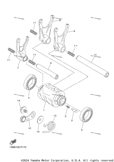 Shift Cam Fork