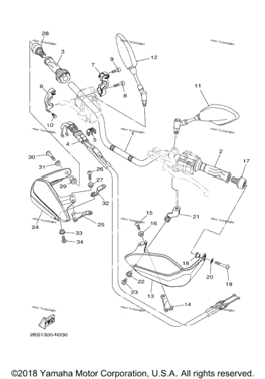 Steering Handle Cable