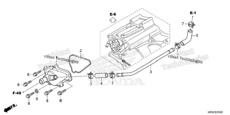 WATER PUMP COVER