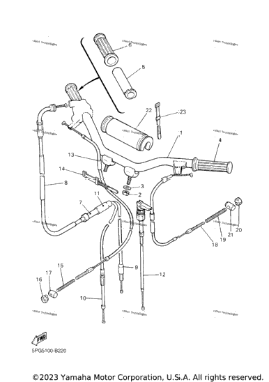 Steering Handle Cable