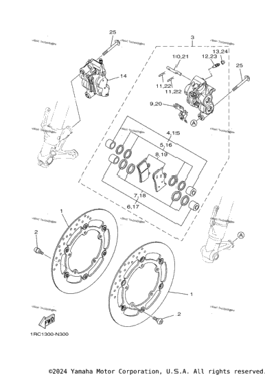 Front Brake Caliper