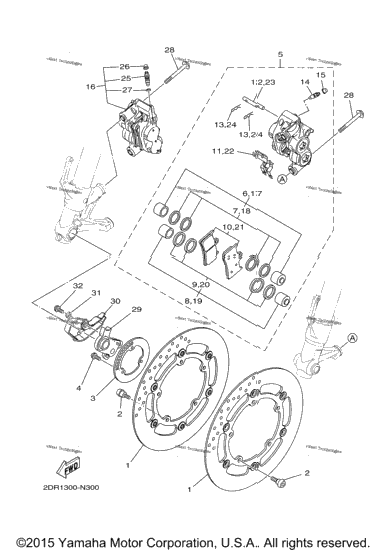 Front Brake Caliper
