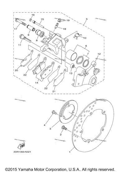 Rear Brake Caliper