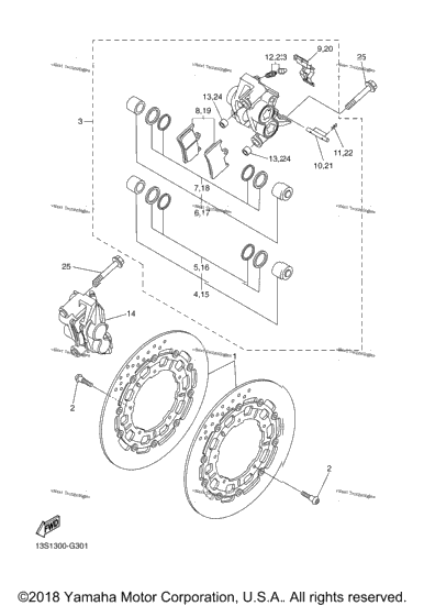 Front Brake Caliper