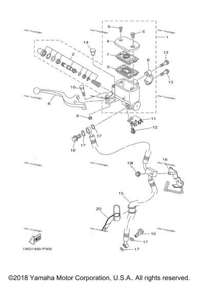 Front Master Cylinder
