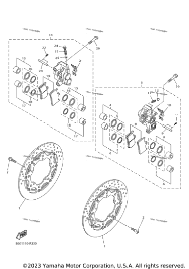 Front Brake Caliper