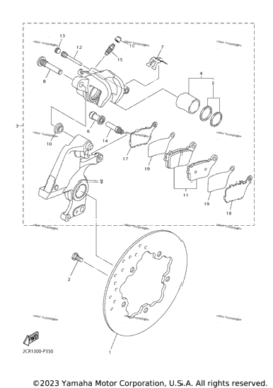 Rear Brake Caliper
