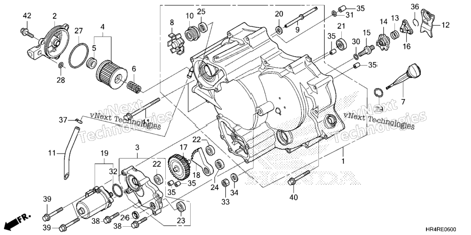 FRONT CRANKCASE COVER