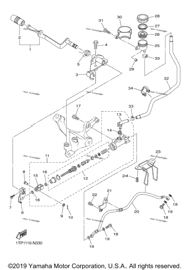 Rear Master Cylinder