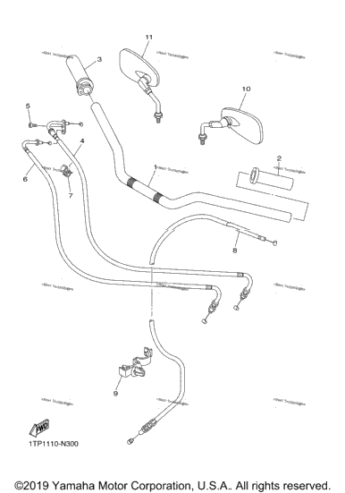 Steering Handle Cable