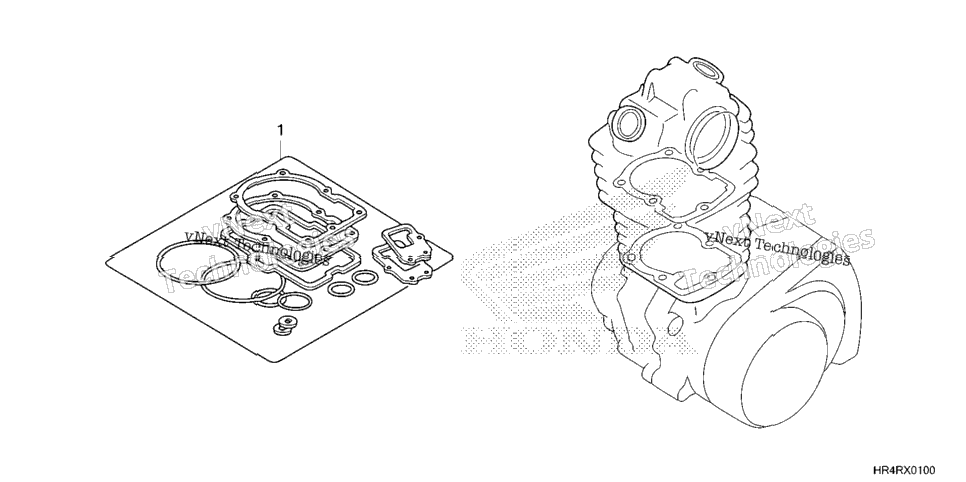 GASKET KIT A