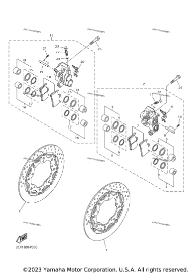 Front Brake Caliper